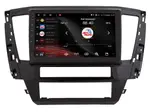 Магнитола для Mitsubishi Pajero Sport 3 2020-2024, Montero Sport (прямоугольный климат, рамка 10) - Vaycar VA47-3181 на Android 13, 4G SIM-слот