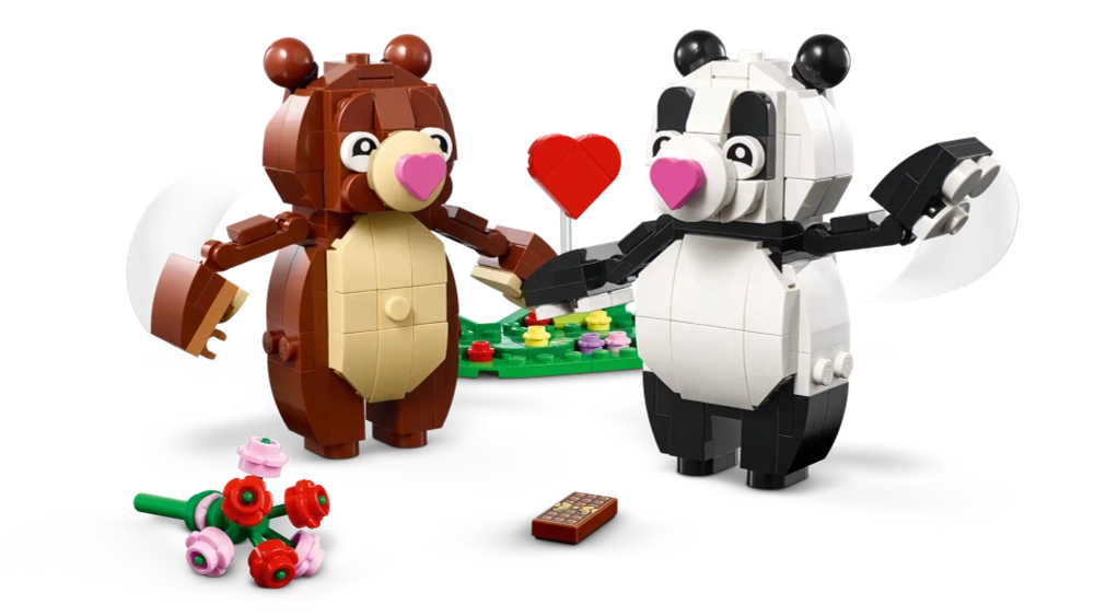 Конструктор LEGO 40821 Влюбленные медведи