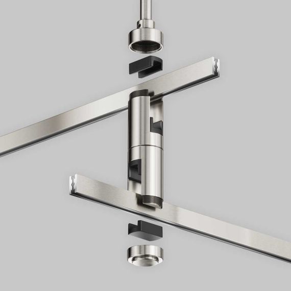 Крепление потолочное Long двойное 700мм Maytoni Technical TRA159C-D1-PT