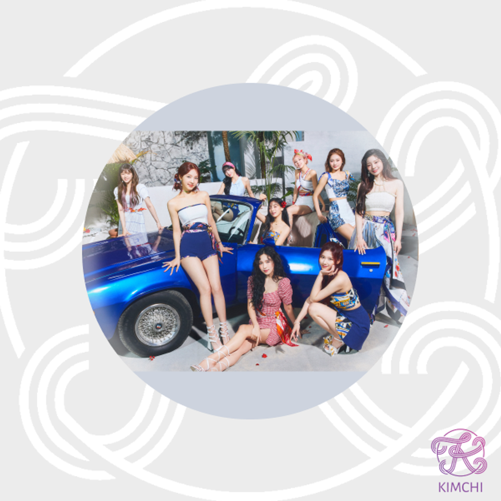Значок TWICE - Taste Of Love (Taste ver.)