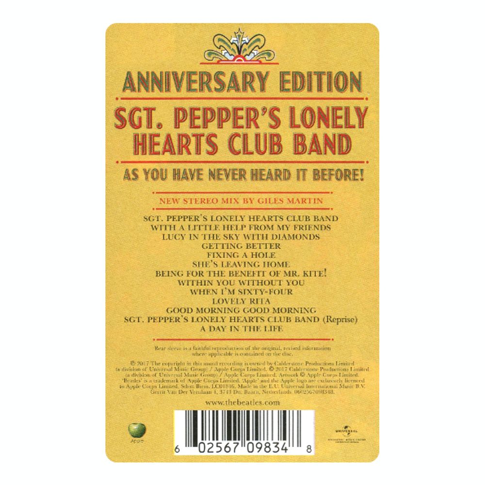 The Beatles. Sgt. Pepper's Lonely Hearts Club Band (LP)