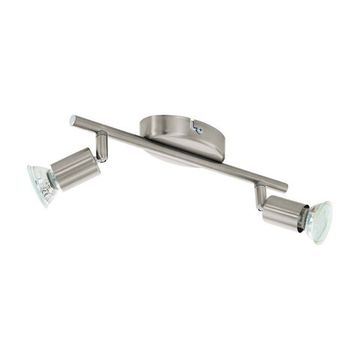 Спот 2*GU10 92596 никель BUZZ-LED Eglo