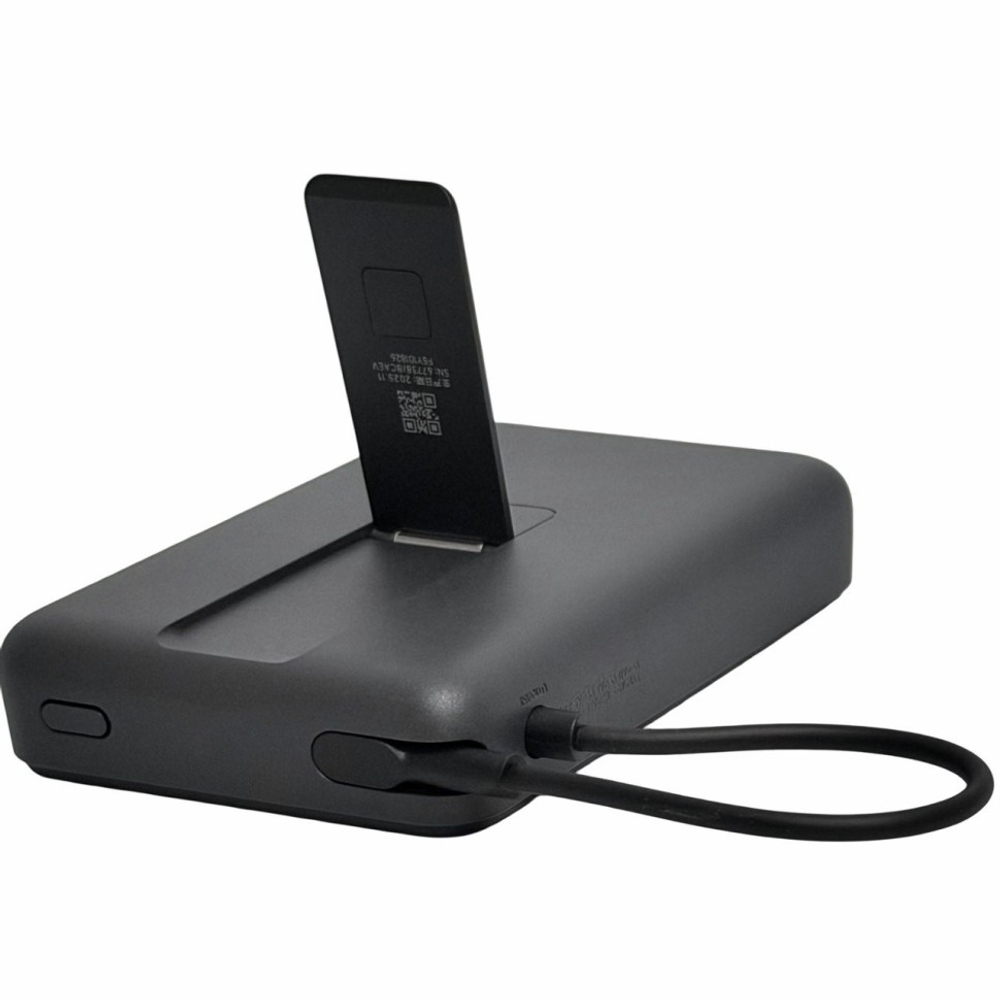 Powerbank с беспроводной зарядкой Xiaomi Magnetic Power Bank 10000mAh 7.5W (WPB1007Z) черный