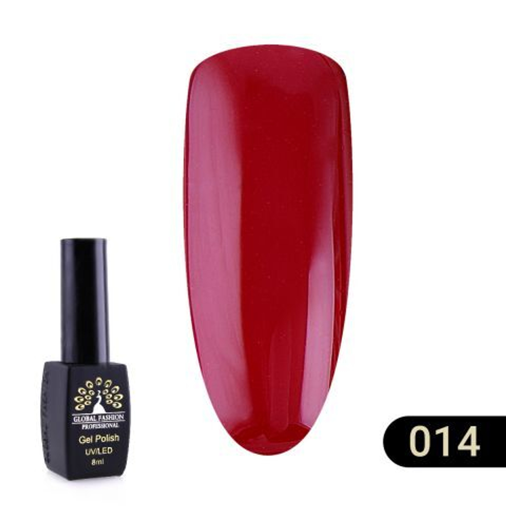 Гель лак BLACK ELITE 014, Global Fashion 8 мл
