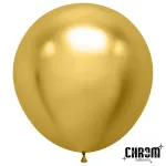 Шар (36''/91 см), Золото, хром, 1 шт.