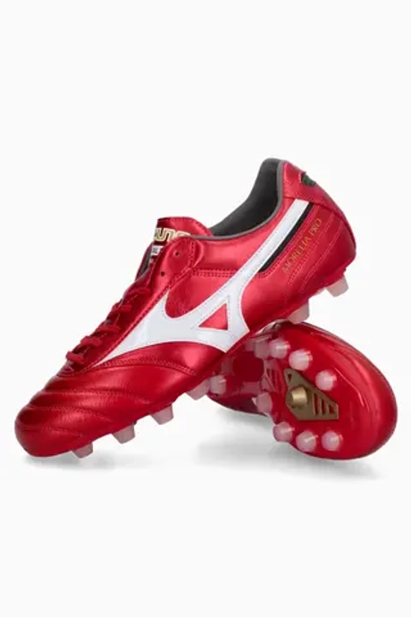 Бутсы Mizuno Morelia II 40th Pro FG - красный