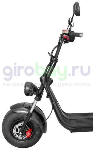 Электроскутер IKINGI X7 PRO 3000W - Карбон, летние покрышки фото №8