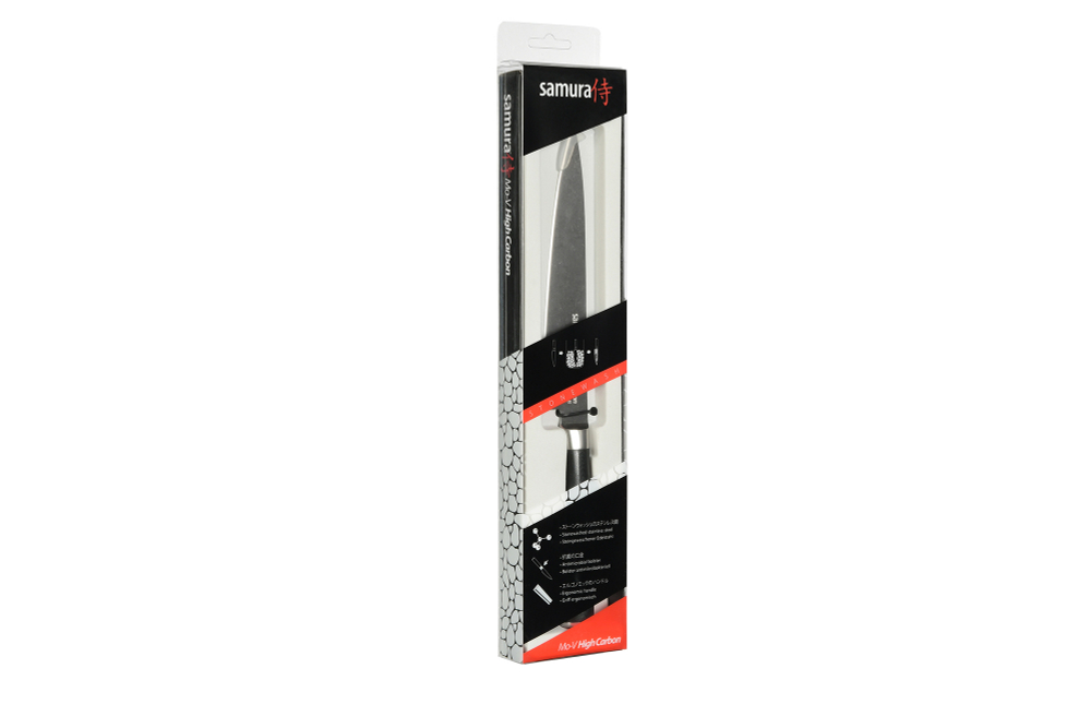 Нож кухонный универсальный 15см Samura Mo-V Stonewash SM-0023B/K