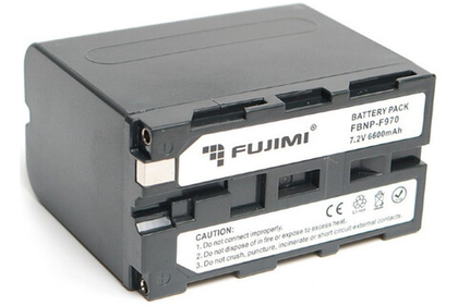 Аккумулятор Fujimi NP-F970 6600 mAh для видеокамер Sony/видеосвета