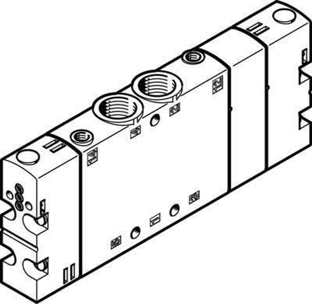 CPE18-P1-5/3G-1/4 Базовый распределитель