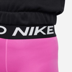 Брюки для девочки Nike Girls Pro Dri-Fit - active fuchsia/white