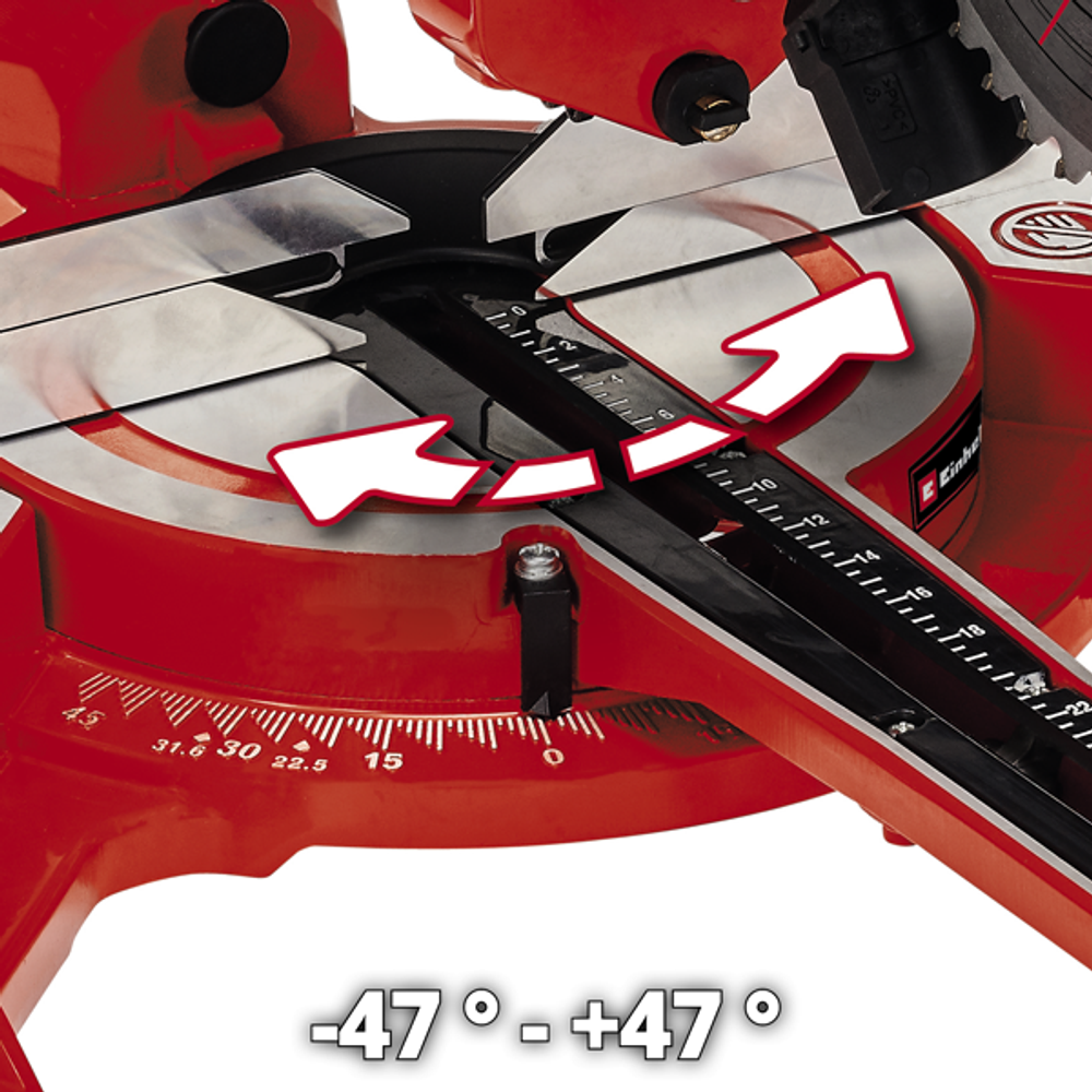 Пила торцовочная Einhell TC-SM 2131/1 Dual, 1,8кВт, 210х30мм