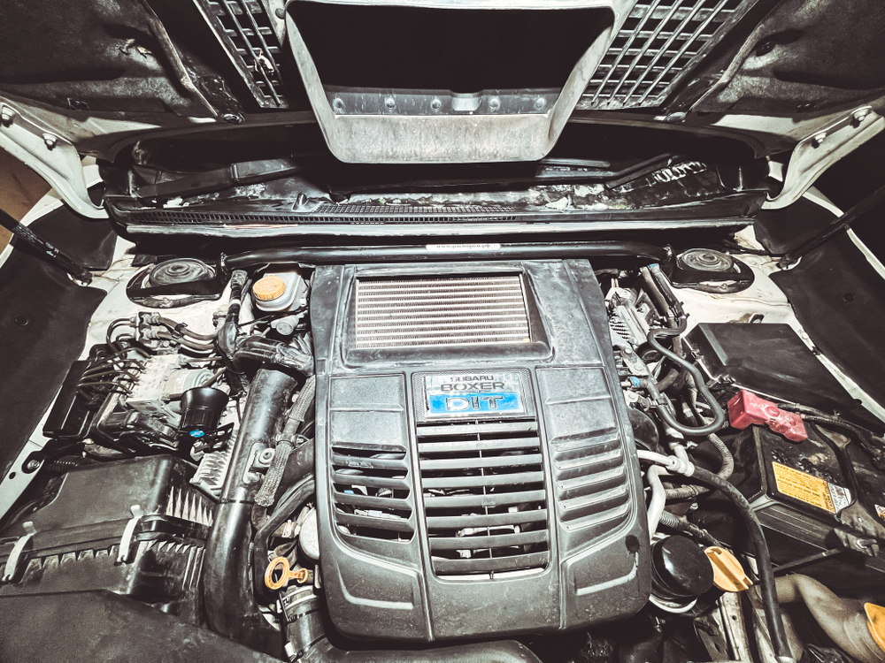 Распорка передних стоек (цельная) Subaru Levorg