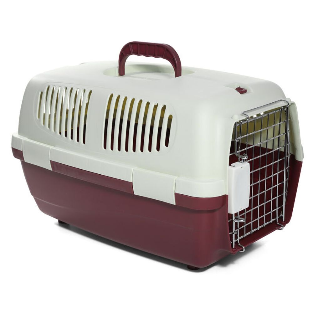 Переноска Triol FS01 для животных S бургунди 480х290х280 Переноска Triol FS01 для животных S бургунди 480х290х280
