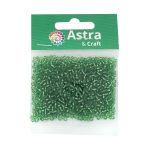 Бисер Astra&Craft 6/0 (4.1 мм), 150 г (10х15 г), цв. 27 зеленый
