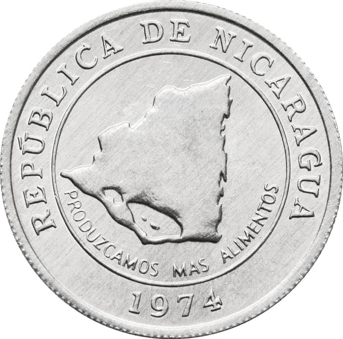 10 сентаво 1974 Никарагуа ФАО