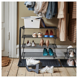 IKEA MURVEL  (ИКЕА МУРВЕЛ)  -  Контейнер для обуви - серый 14x14x24 см