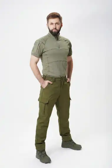 Джоггеры прямого кроя Soft Shell