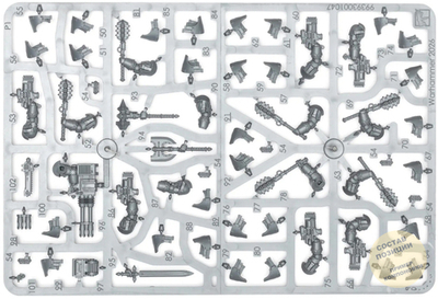 Cataphractii Terminators Volkite Chargers and Power Mauls Set