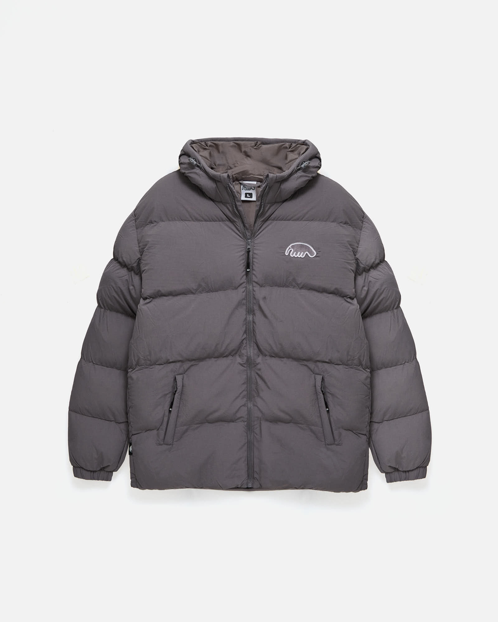 Куртка Anteater Downjacket-HoodedCrispy-Grey