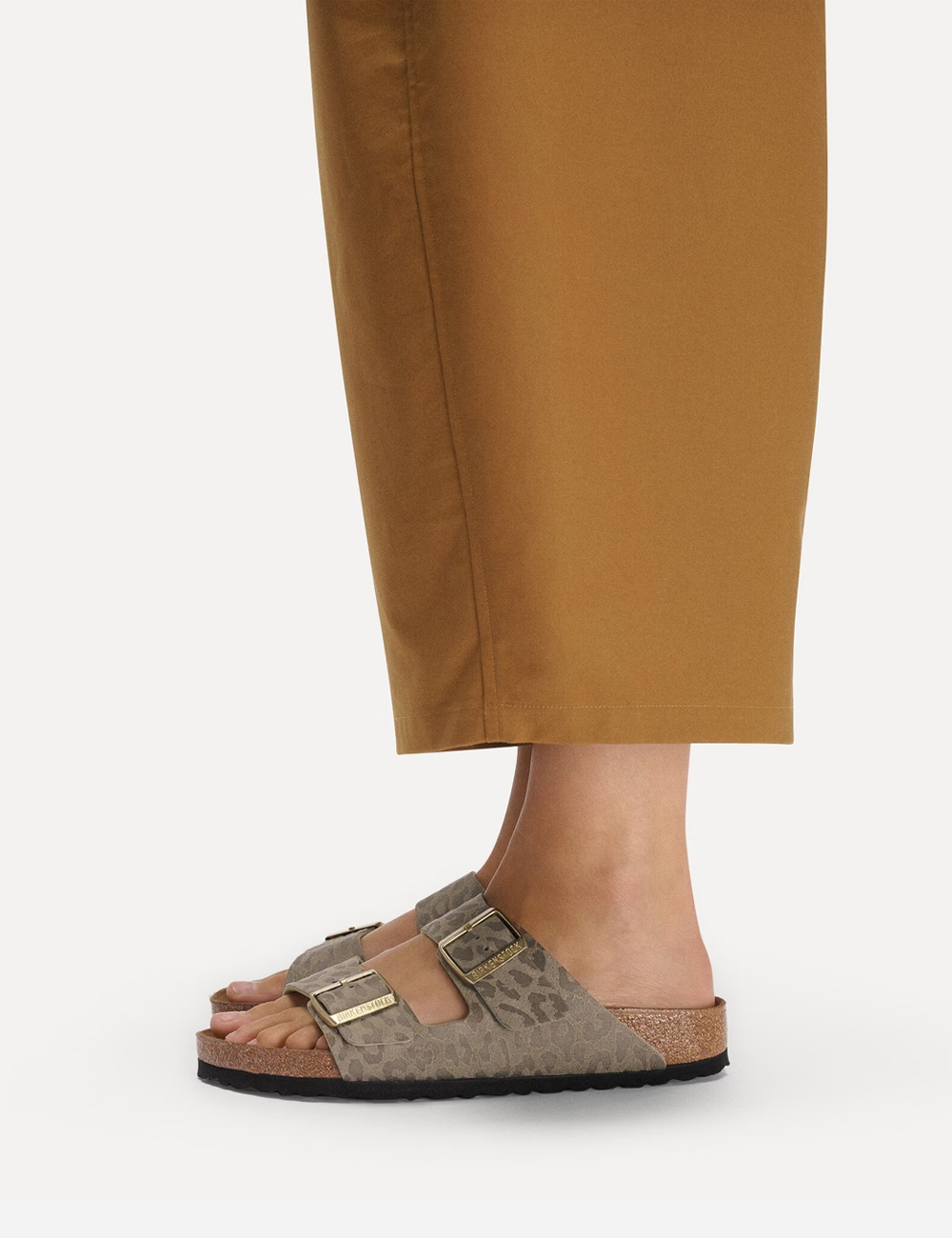 Birkenstock Arizona Sandals W "Leo Grey Taupe"