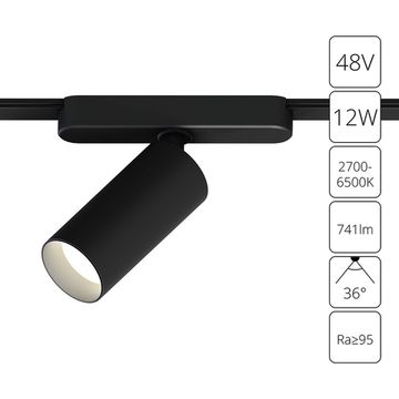 Магнитный трековый светодиодный светильник 12W 2700К-6500K A2958PL-1BK чёрный Smart Rapid Arte Lamp