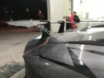 Карбоновый задний спойлер (крыло) с основанием LP750 SV style для LAMBORGHINI AVENTADOR LP700 2011–2015 Ламборгини