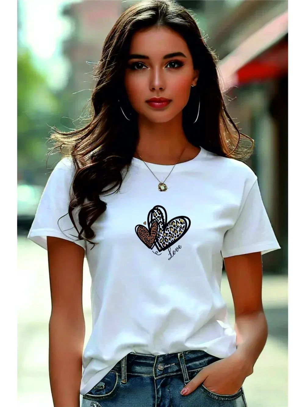 Футболка белая Love