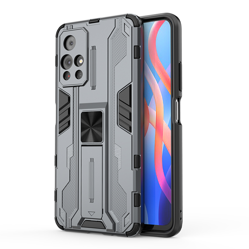 Противоударный чехол с подставкой Transformer для Xiaomi Poco M4 Pro 5G