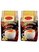 Растворимый кофе Aristocrat Капучино ванильный 300 г x 2 шт