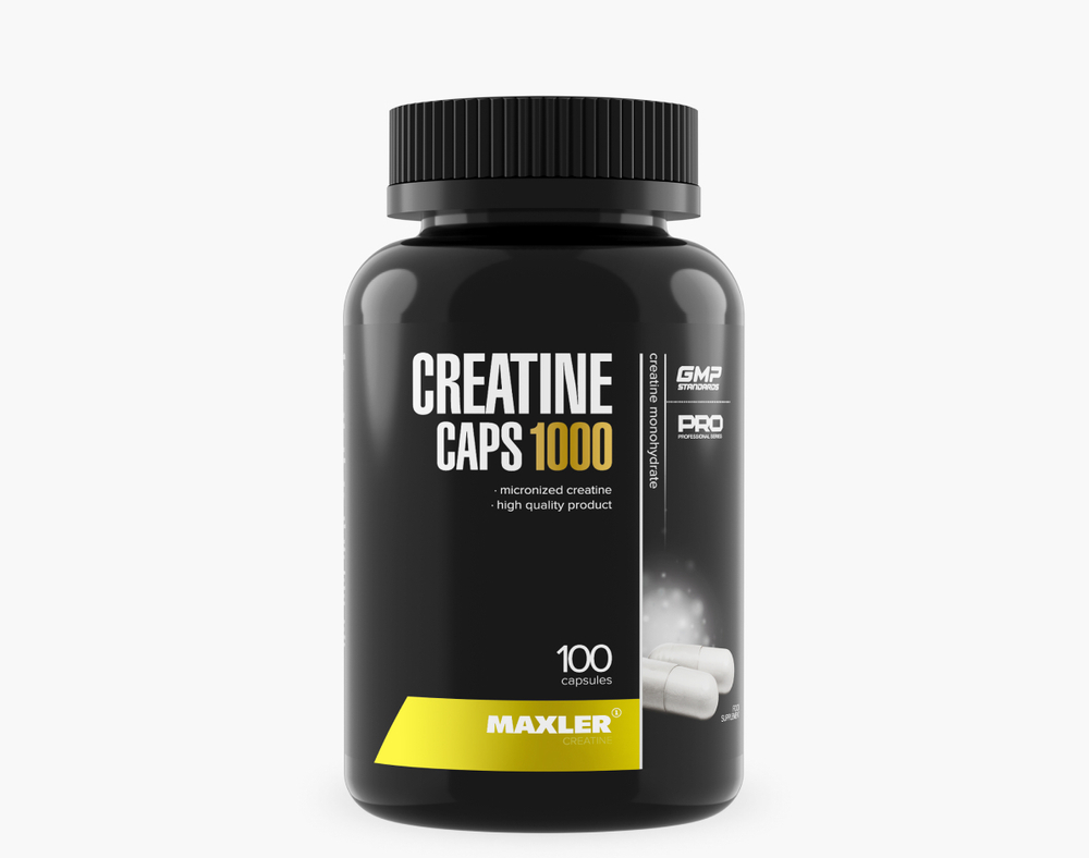Maxler Creatine Caps 1000 100 капсул