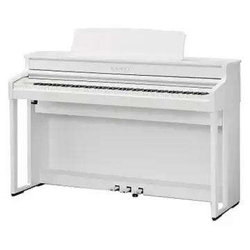 KAWAI CA501 W - цифровое пианино, 88 клавиш, банкетка, механика Grand Feel Compact, цвет белый