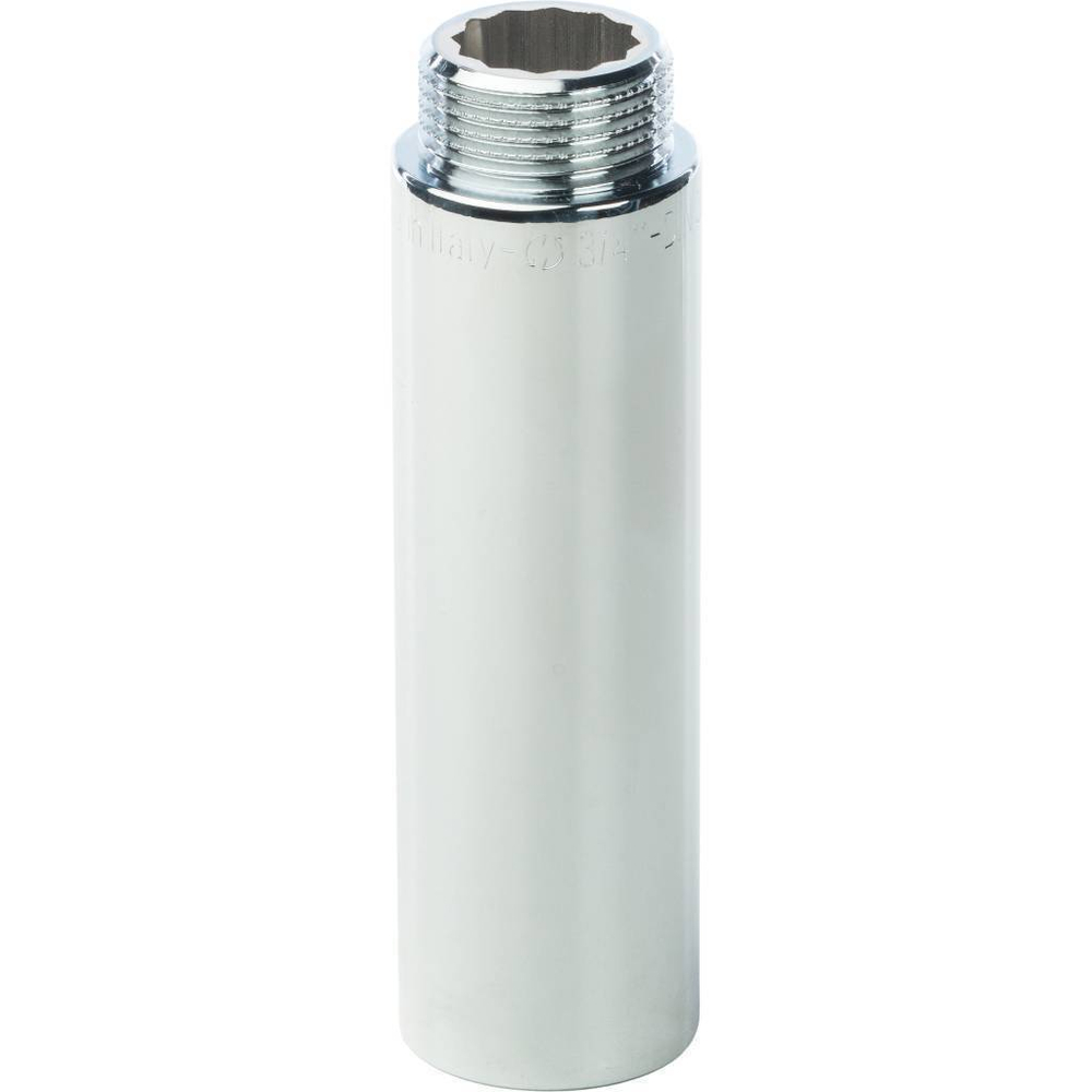 Удлинитель STOUT хромированный 3/4"x80 мм ВР/НР
