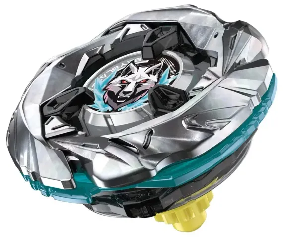 Волчок и лаунчер Silver Wolf 3-80FB UX08 от Takara Tomy