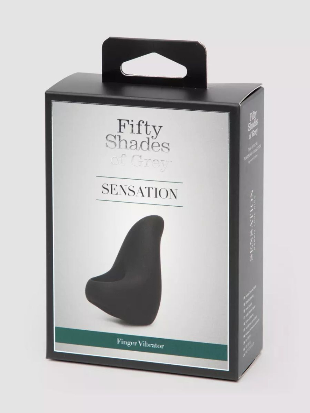 Черный вибратор на палец Sensation Rechargeable Finger Vibrator (Цвет: черный)