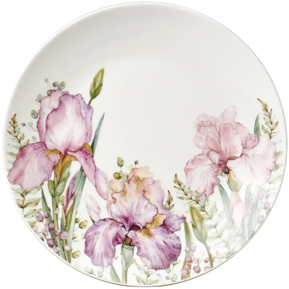 Тарелка закусочная «IRISES» 20,5*2см