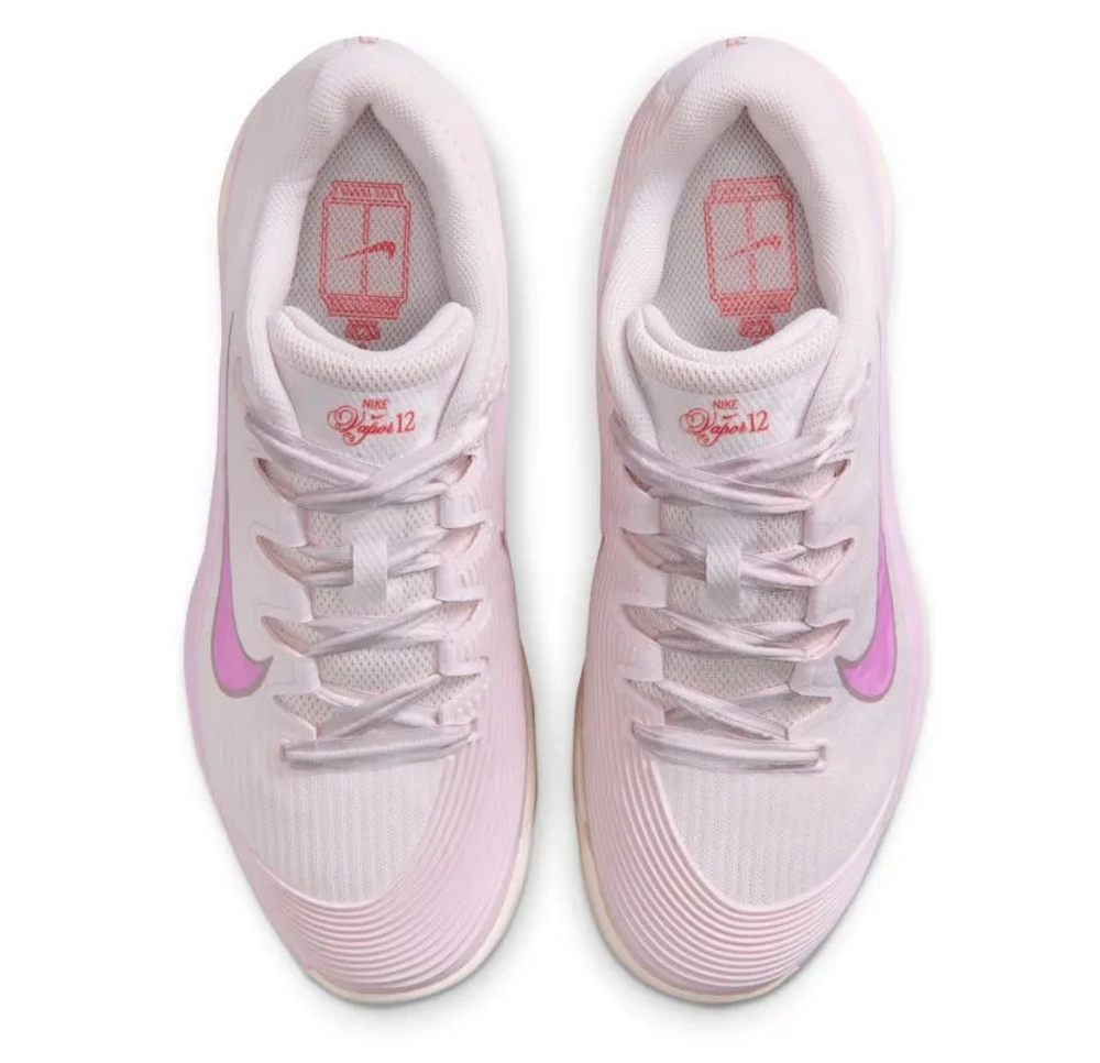 Женские теннисные кроссовки Nike Zoom Vapor 12 HC Premium - pearl pink/light magenta/pink foam/chalk