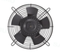 Осевой вентилятор с защитной решеткой Ровен YWF(K)6E-630-Z (Axial fans) всасывание
