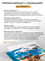 Наклейка интерьерная на холодильник Кот на сапе