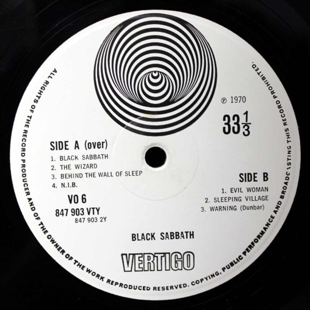 Black Sabbath / Black Sabbath (LP)