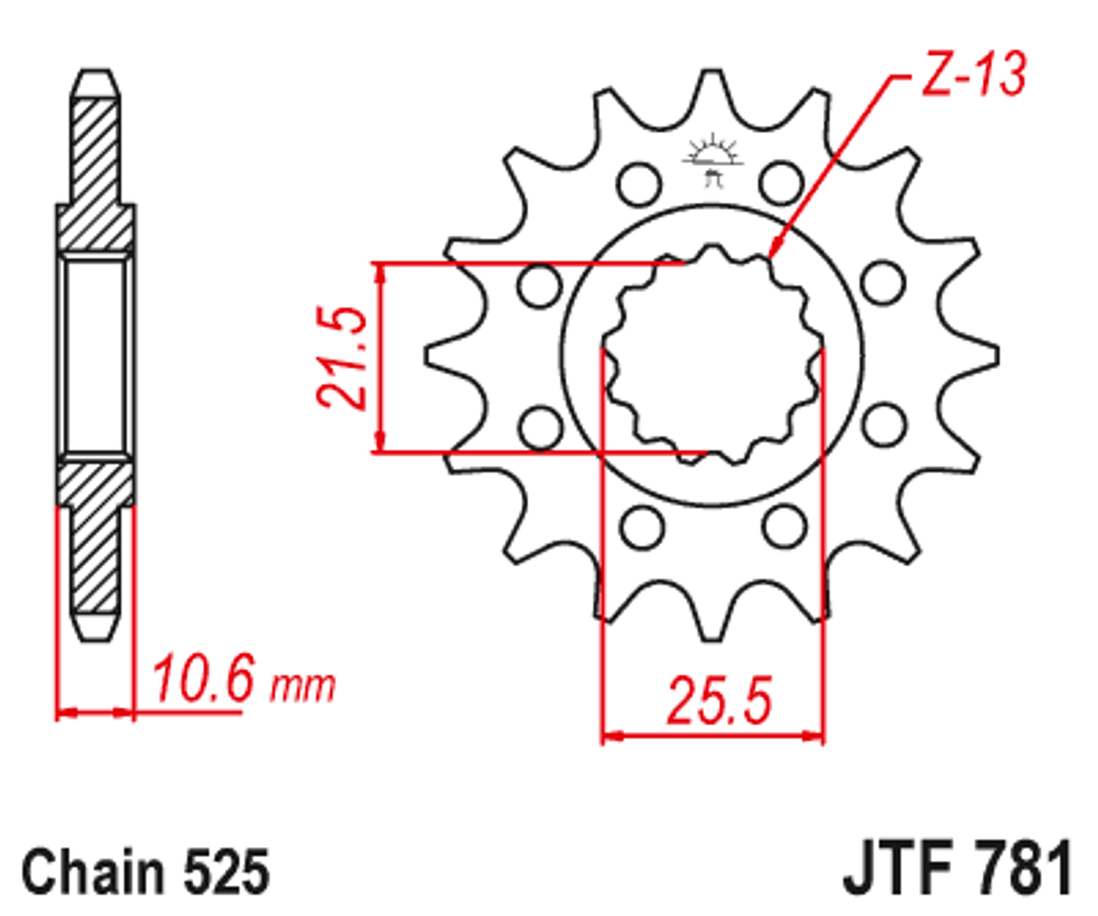 Звезда JTF781.14