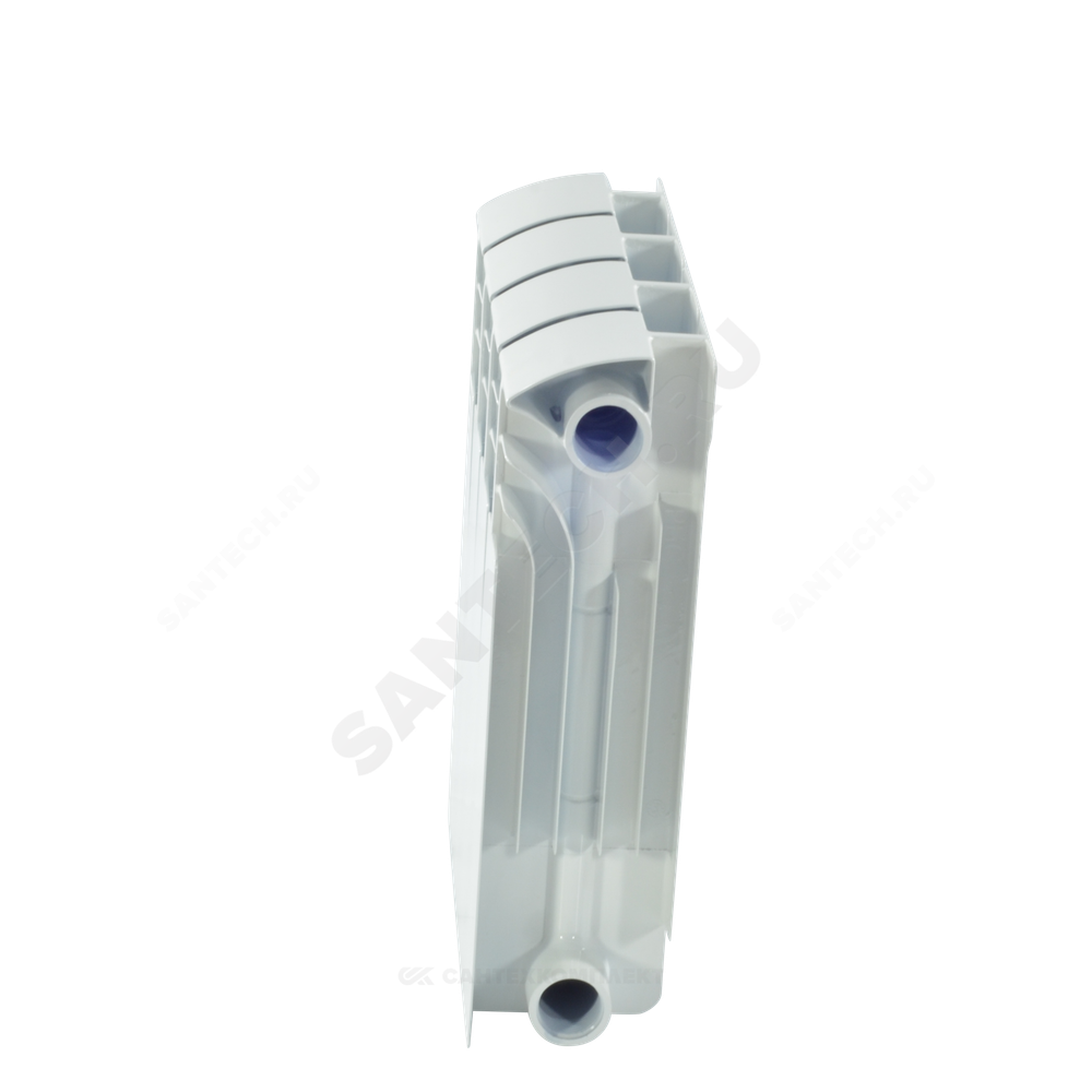 Радиатор биметаллический РБС 300 12 секций Qну=1380 Вт RAL 9016 (белый) Ogint