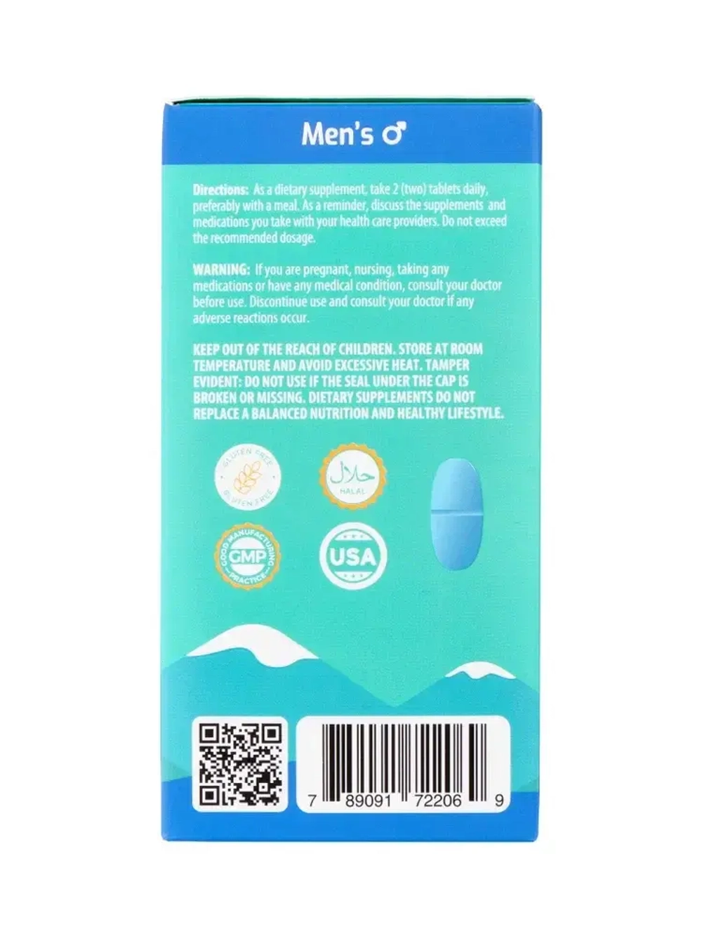 Витамины MericanMeds MultiVitamin Men's 60 таблеток