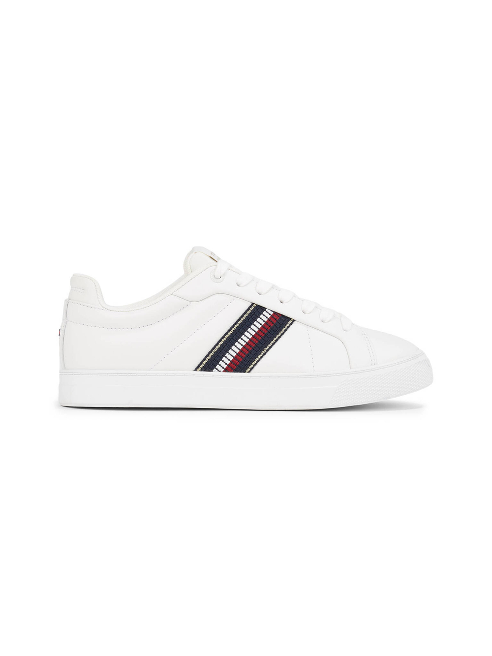 Кожаные кроссовки Tommy Hilfiger - белый(FW0FW08110)