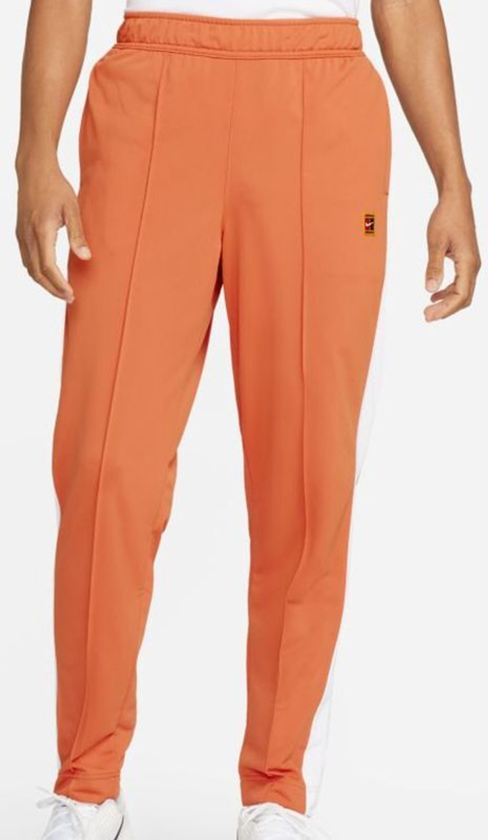 Мужские теннисные штаны Nike Court Heritage Suit Pant M - желтый