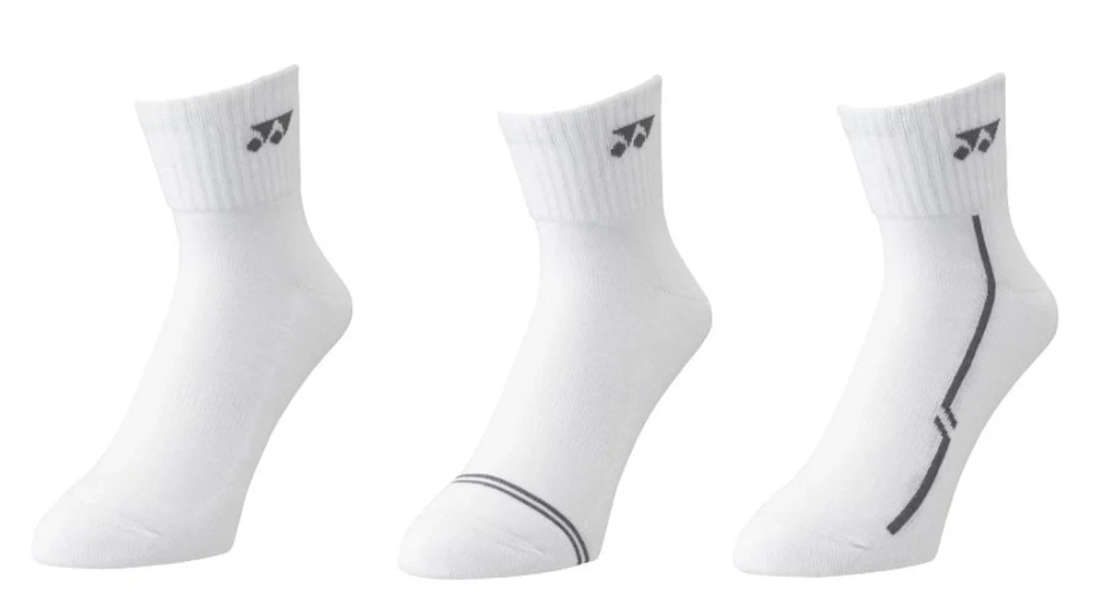 Теннисные носки Yonex Quarter Socks 3P