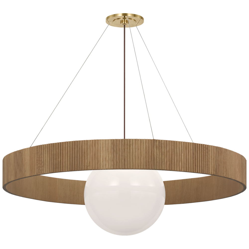 Люстра Visual Comfort Arena 53" Ring and Globe Chandelier