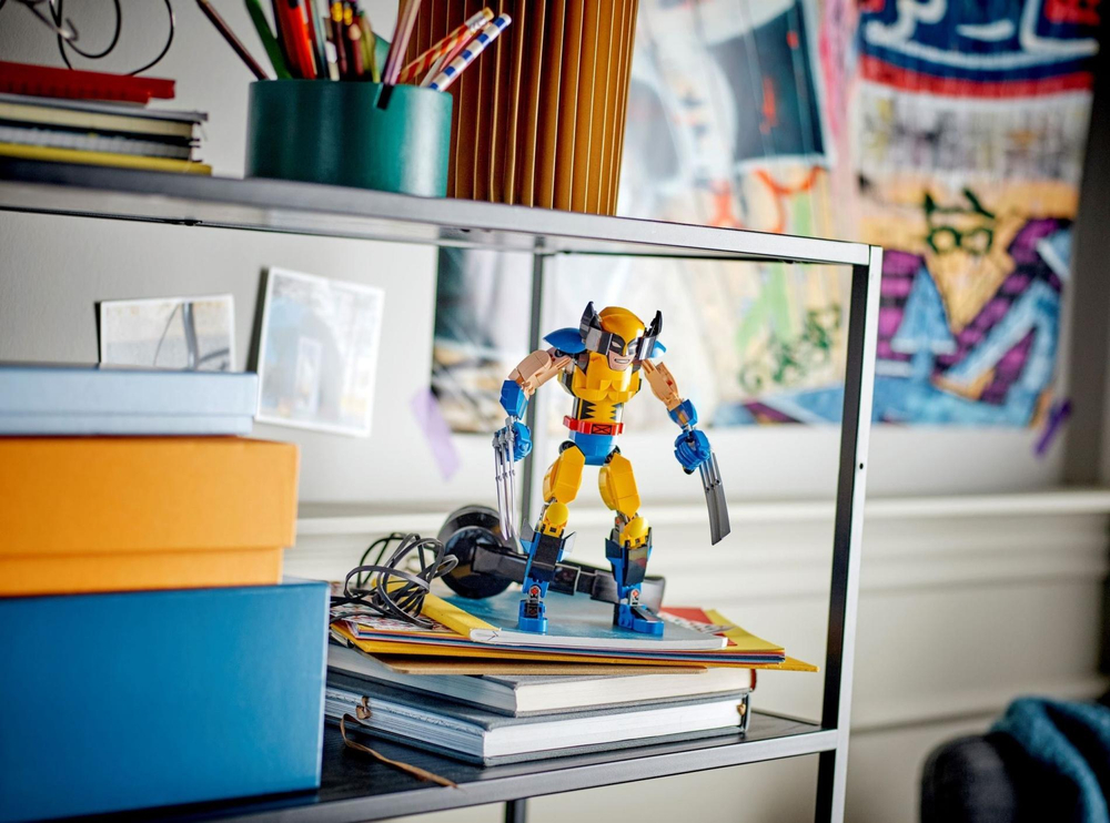 Конструктор Лего Марвел Сборная фигурка Росомахи 76257 | LEGO Marvel Wolverine Construction Figure 327 деталей 8+