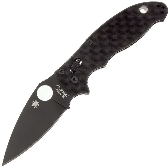 Цена наНож складной Manix 2 Black - Spyderco 101GPBBK2, сталь Crucible CPM® S30V™ Black DLC Plain, рукоять G10, чёрный