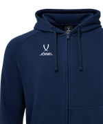 Худи JÖGEL ESSENTIAL Club reglan Cotton Zip Hoodie Z4, темно-синий